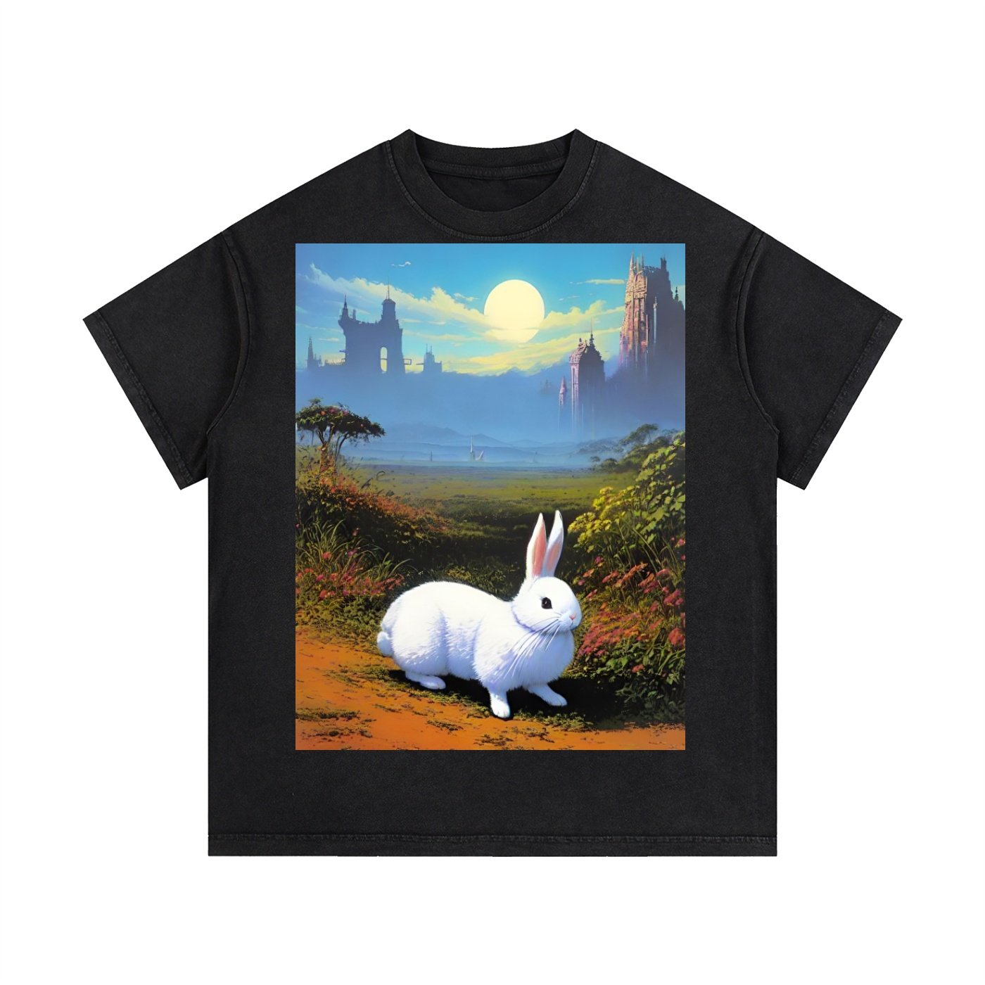 LAPIN DE LUNE — ART TEES 013