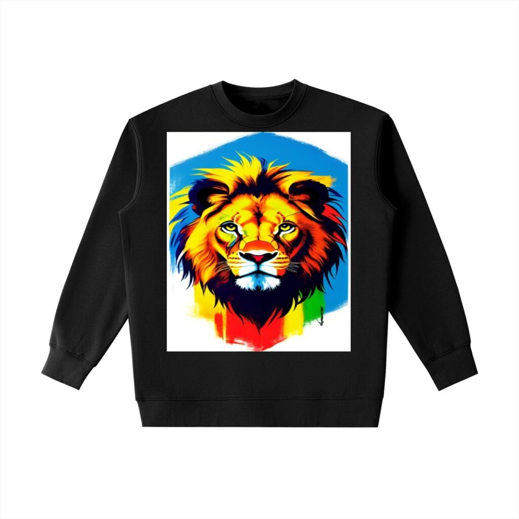Lion’s Pride - Animal Pullovers 001 - Essential Heavyweight Crewneck Sweatshirt