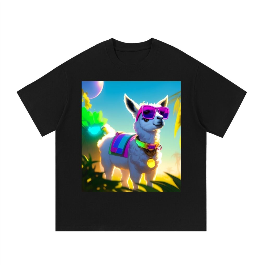 LAMA SOLAIRE — ANIMAL TEES 009