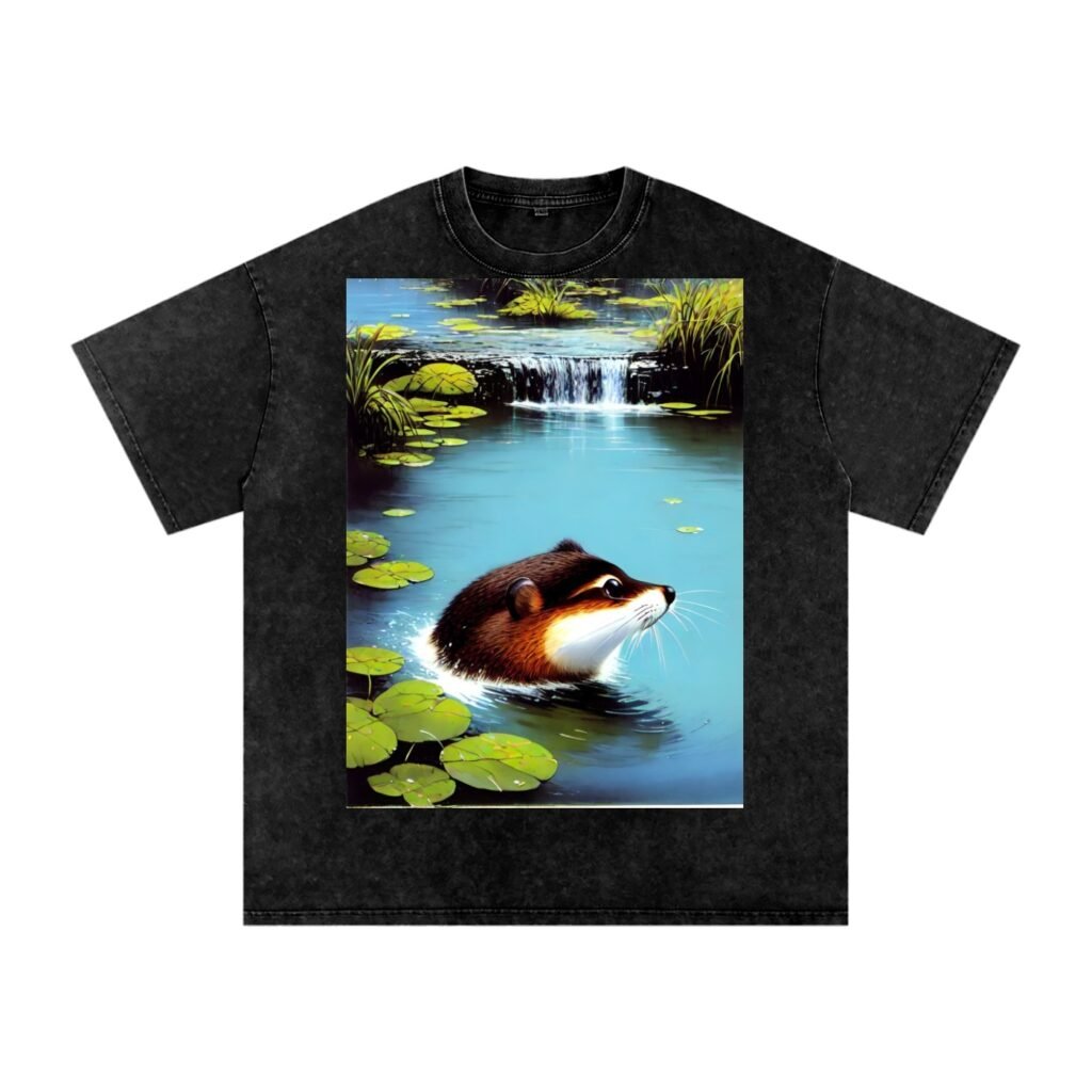 LOUTRE DES EAUX — ANIMAL TEES 005