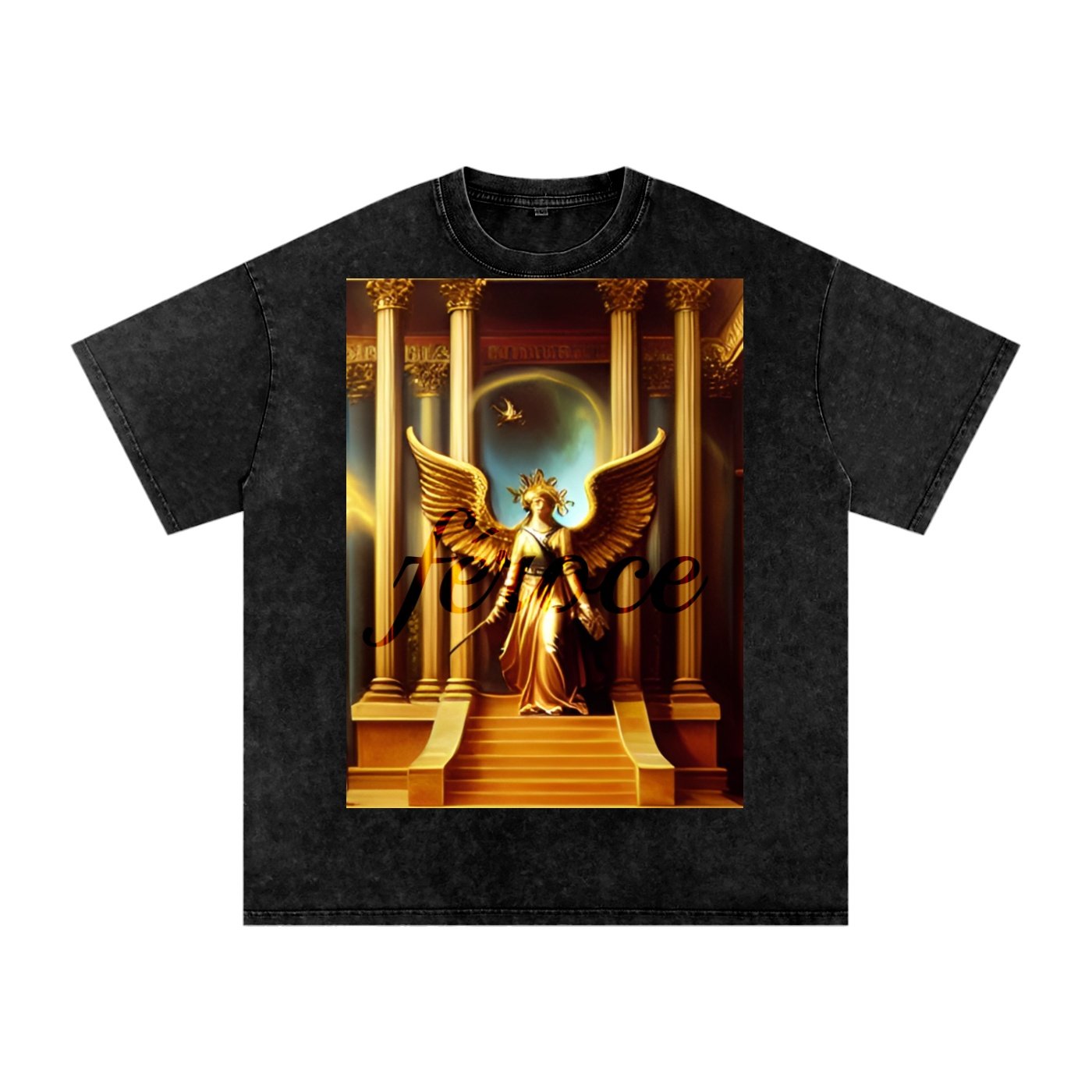 Feroce - Art Tees 001 - Snow Washed Oversized 100% Cotton Unisex Tee